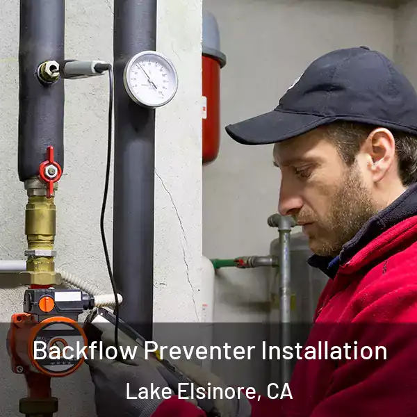  Backflow Preventer Installation Lake Elsinore, CA