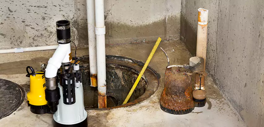 Installing Sump Pump in Finished Basement in Lake Elsinore, CA