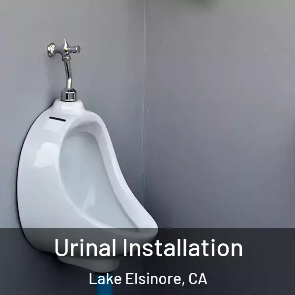  Urinal Installation Lake Elsinore, CA
