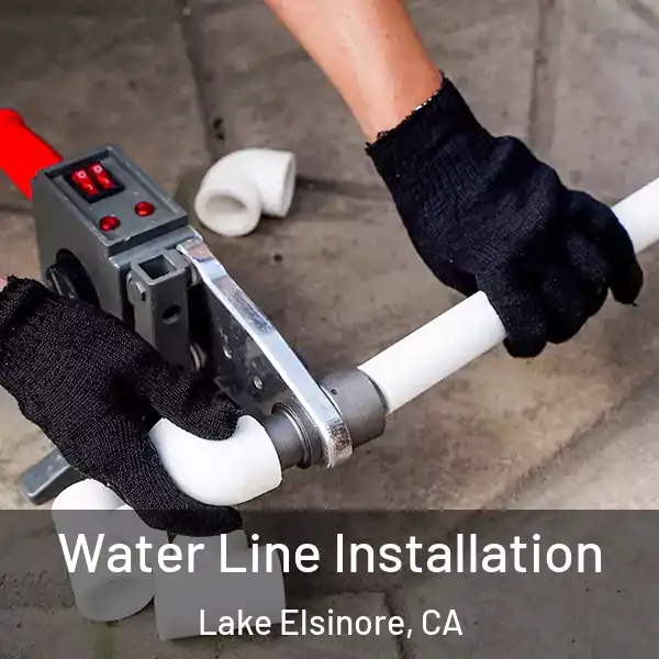  Water Line Installation Lake Elsinore, CA
